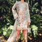 3 Piece Unstitched Embroidered Lawn Suit | MPT-2910-B