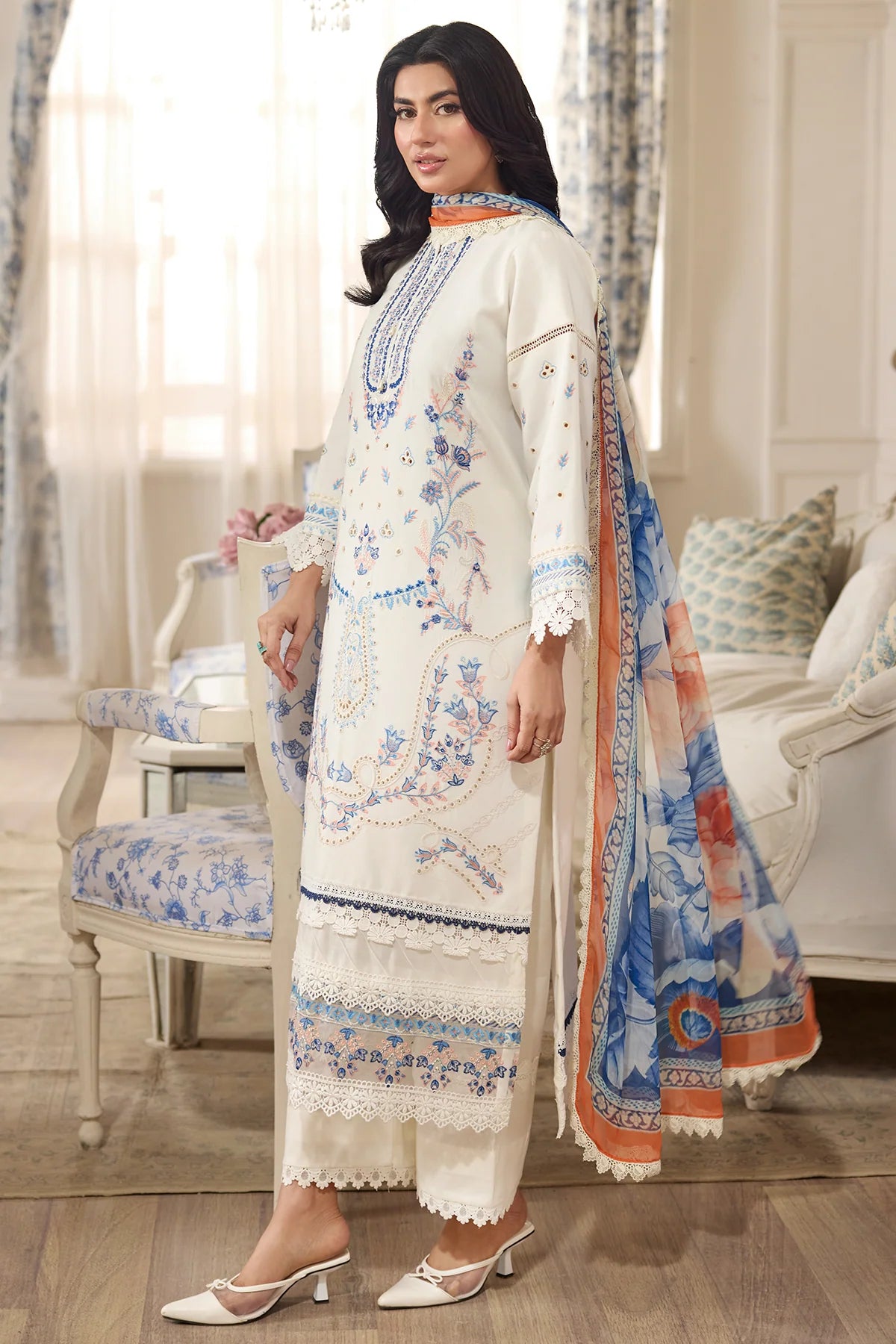 Swiss Dyed Embroidered PR-515