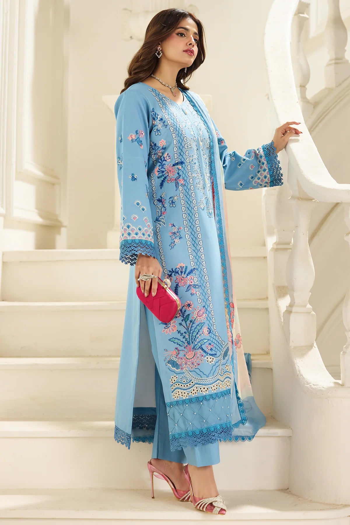 Swiss Dyed Embroidered PR-516