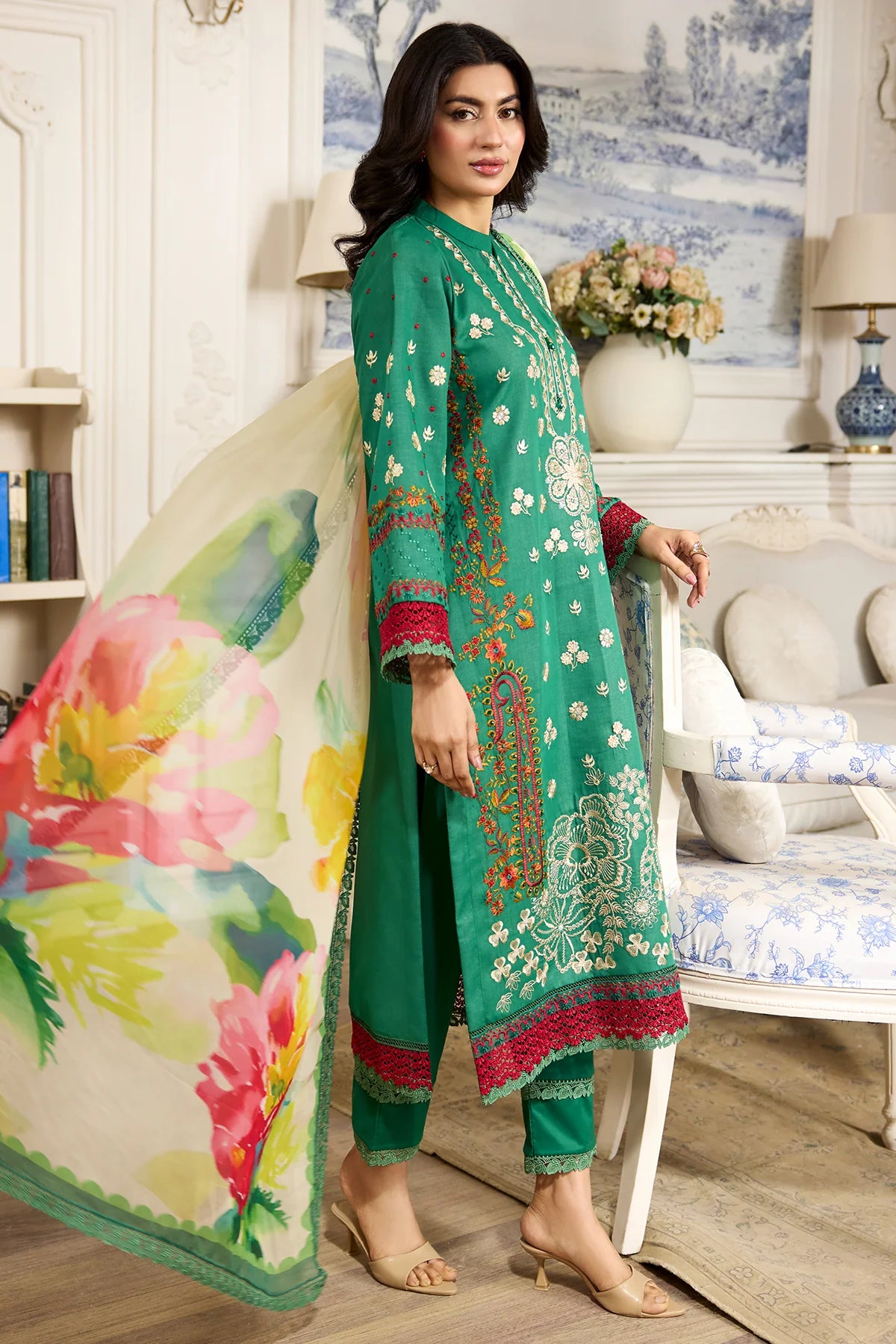 Swiss Dyed Embroidered PR-523