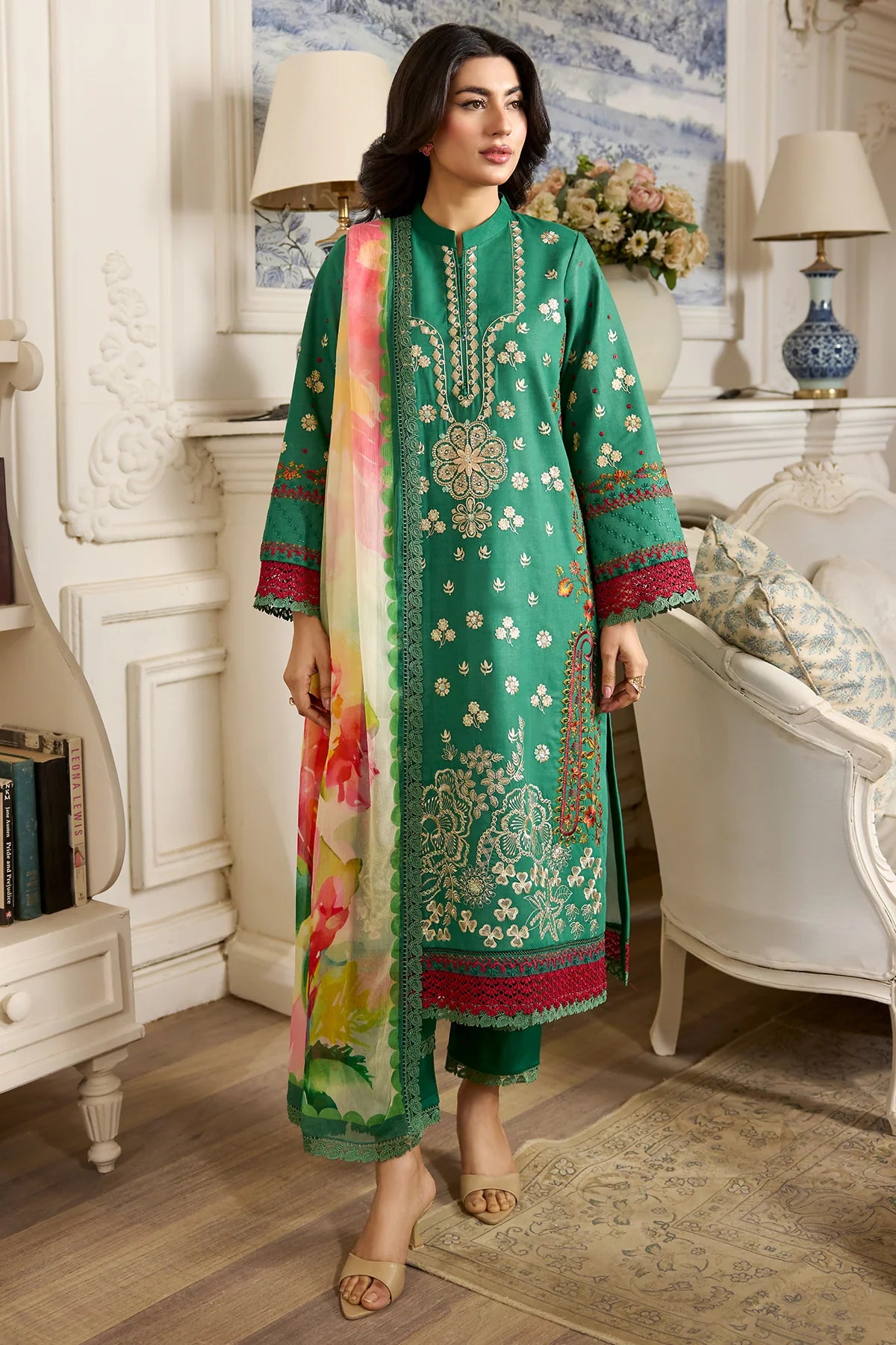 Swiss Dyed Embroidered PR-523
