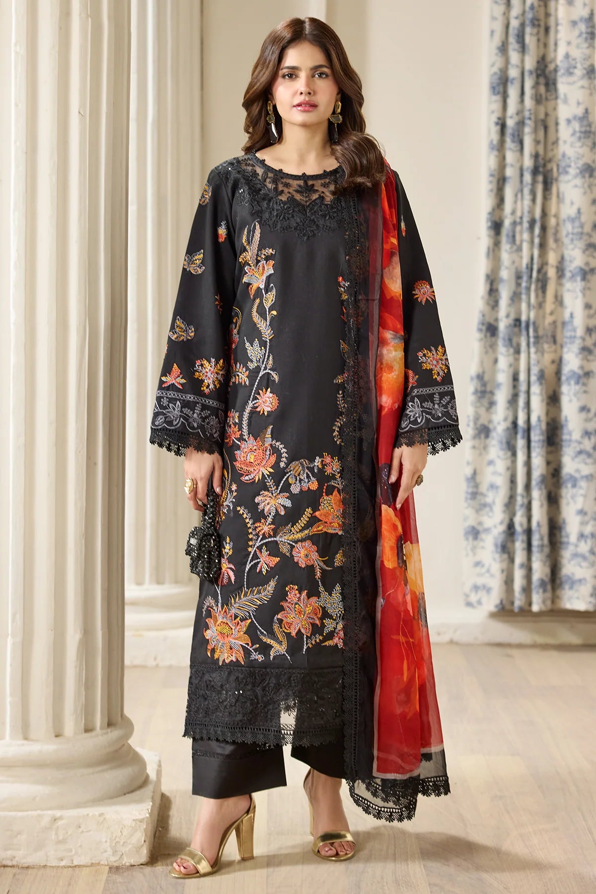 Swiss Dyed Embroidered PR-524