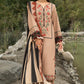 3-PC Unstitched Peach Leather Collection PSW6-17