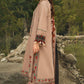 3-PC Unstitched Peach Leather Collection PSW6-17