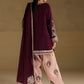 UE-733 Embroidered Ramen Silk