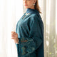 EMBROIDERED PRINTED LAWN UF-4097