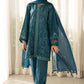 EMBROIDERED PRINTED LAWN UF-4097