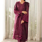 EMBROIDERED PRINTED LAWN UF-4098