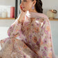 EMBROIDERED PRINTED LAWN UF-4099
