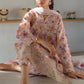 EMBROIDERED PRINTED LAWN UF-4099