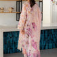 EMBROIDERED PRINTED LAWN UF-4099