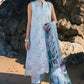 EMBROIDERED PRINTED LAWN UF-4109