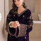 EMBROIDERED VELVET UF-420