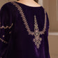 EMBROIDERED VELVET UF-420