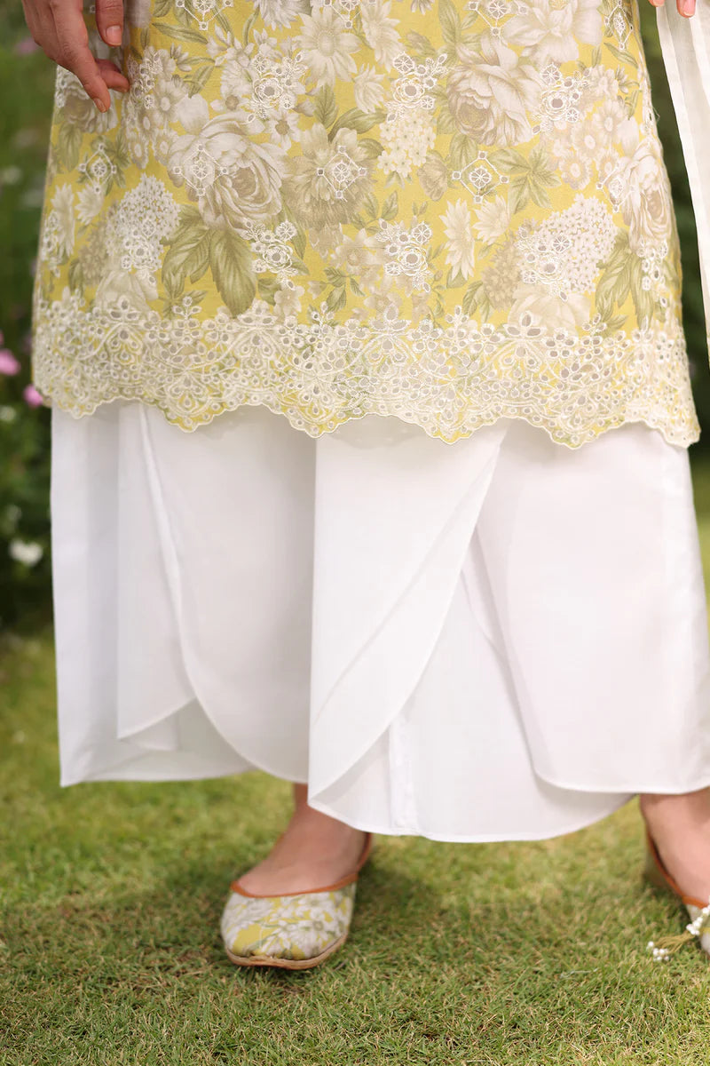 EMBROIDERED PRINTED LAWN UF-4229
