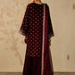 EMBROIDERED VELVET UF-4315