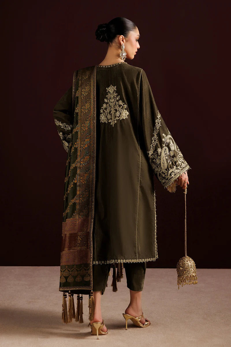 EMBROIDERED VELVET UF-4553