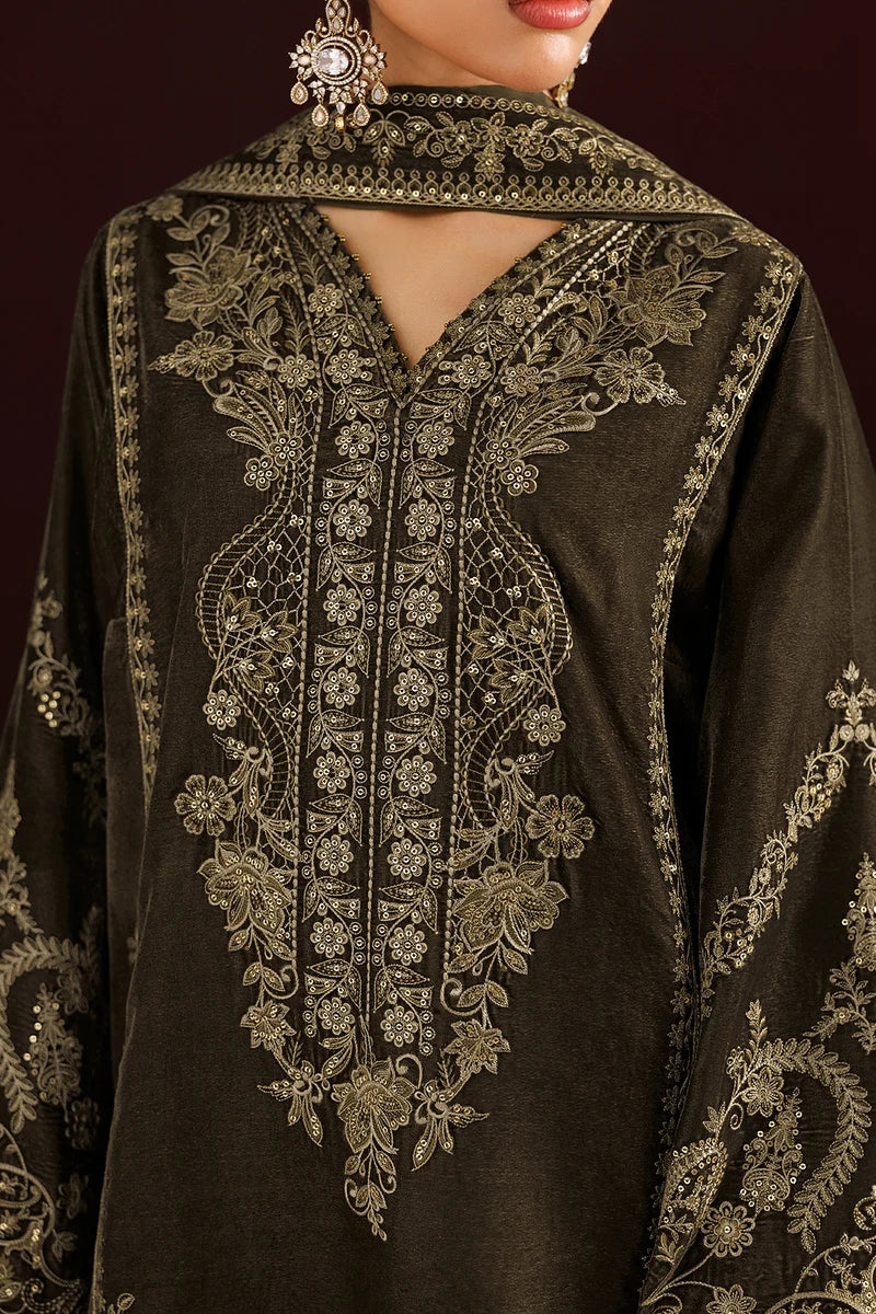 EMBROIDERED VELVET UF-4553