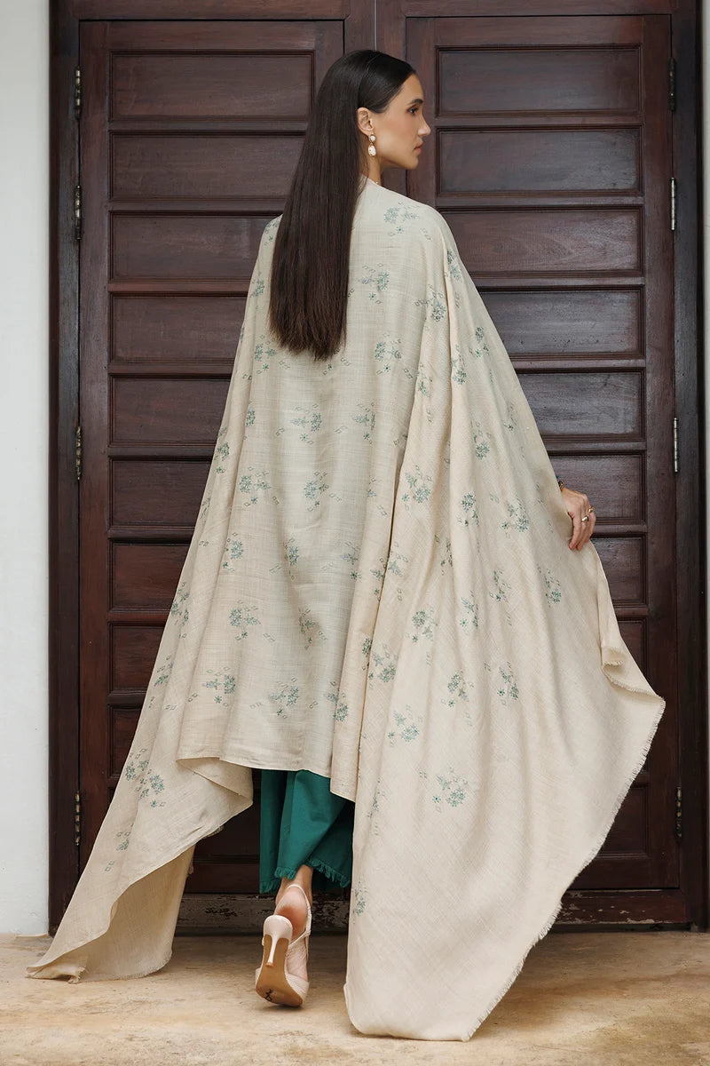 EMBROIDERED KHADDAR UF-4586