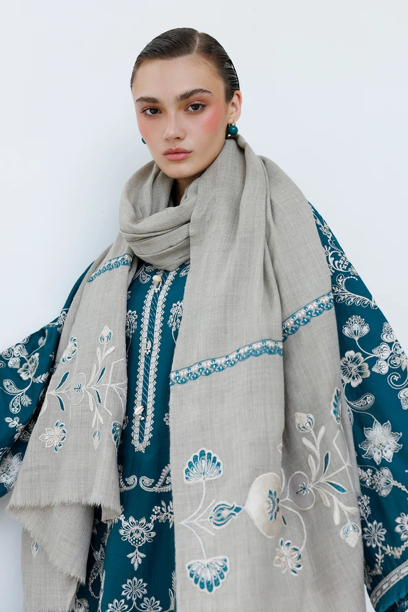 EMBROIDERED KHADDAR UF-4594