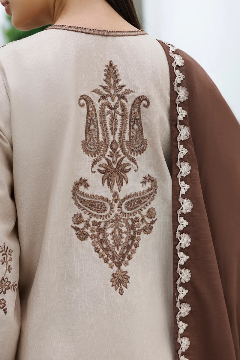 EMBROIDERED KHADDAR UF-4595