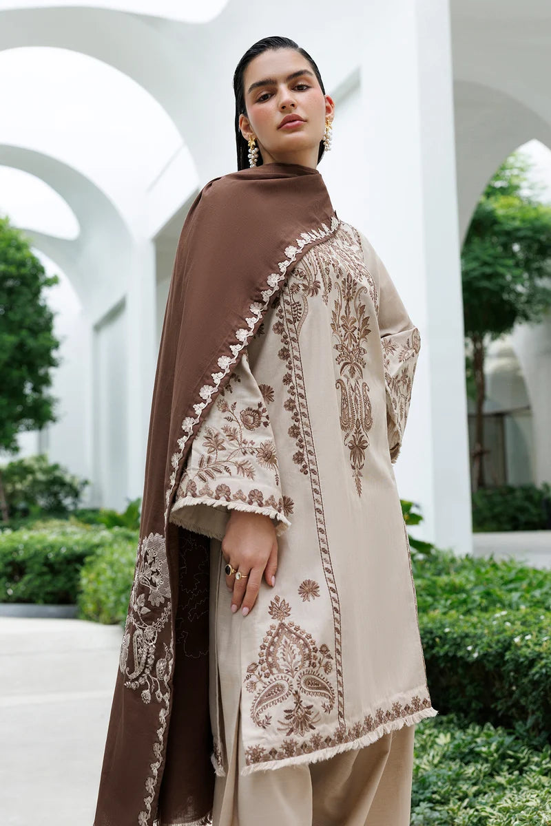 EMBROIDERED KHADDAR UF-4595