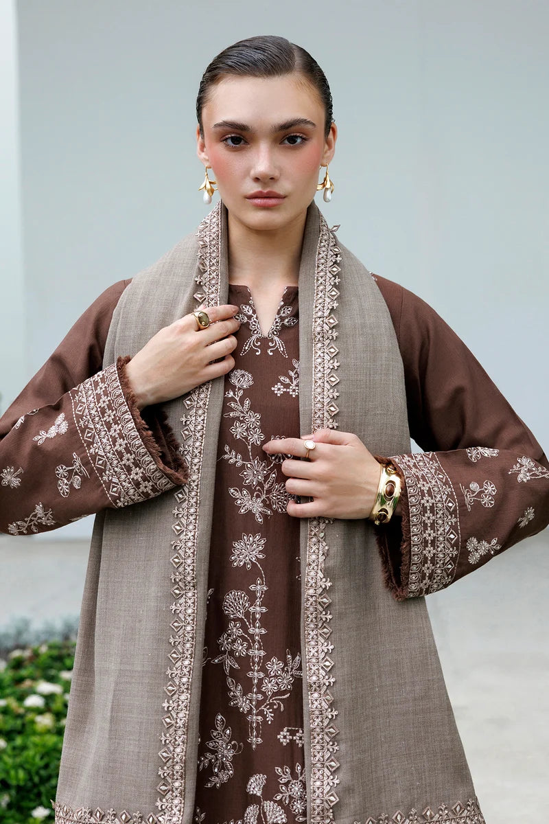 EMBROIDERED KHADDAR UF-4598