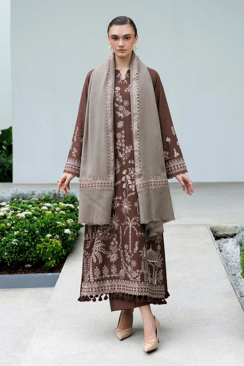 EMBROIDERED KHADDAR UF-4598