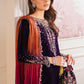 EMBROIDERED VELVET UF-748