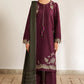 Embroidered Jacquard khaddar UW-0147