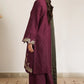 Embroidered Jacquard khaddar UW-0147
