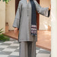 Embroidered Jacquard khaddar UW-0164