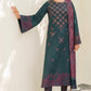 Embroidered Jacquard khaddar UW-0175