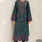 Embroidered Jacquard khaddar UW-0175