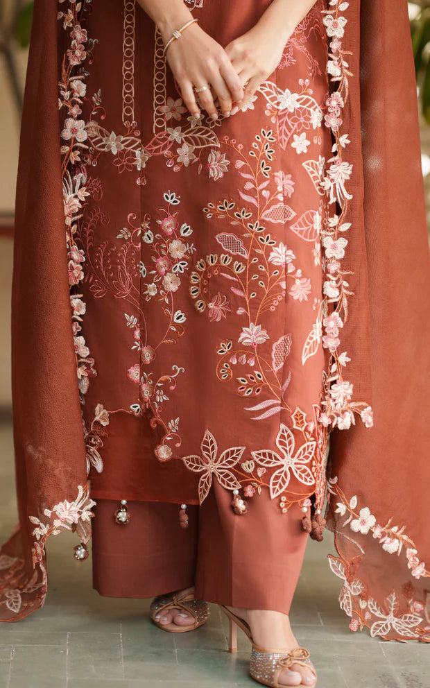 Legacy Bloom VUL26-04 | 3pcs Embroidered Unstitched Summer