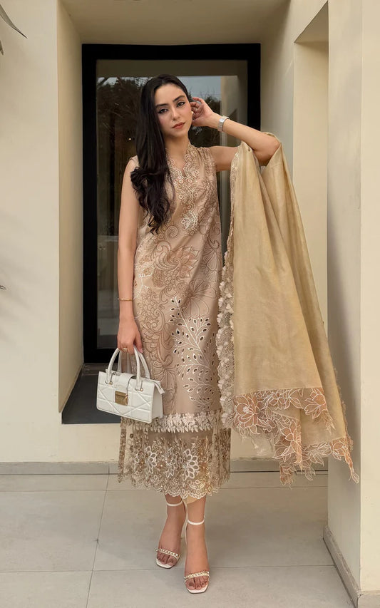 Urban Serenity VUL26-09 | 3pcs Embroidered Unstitched Summer