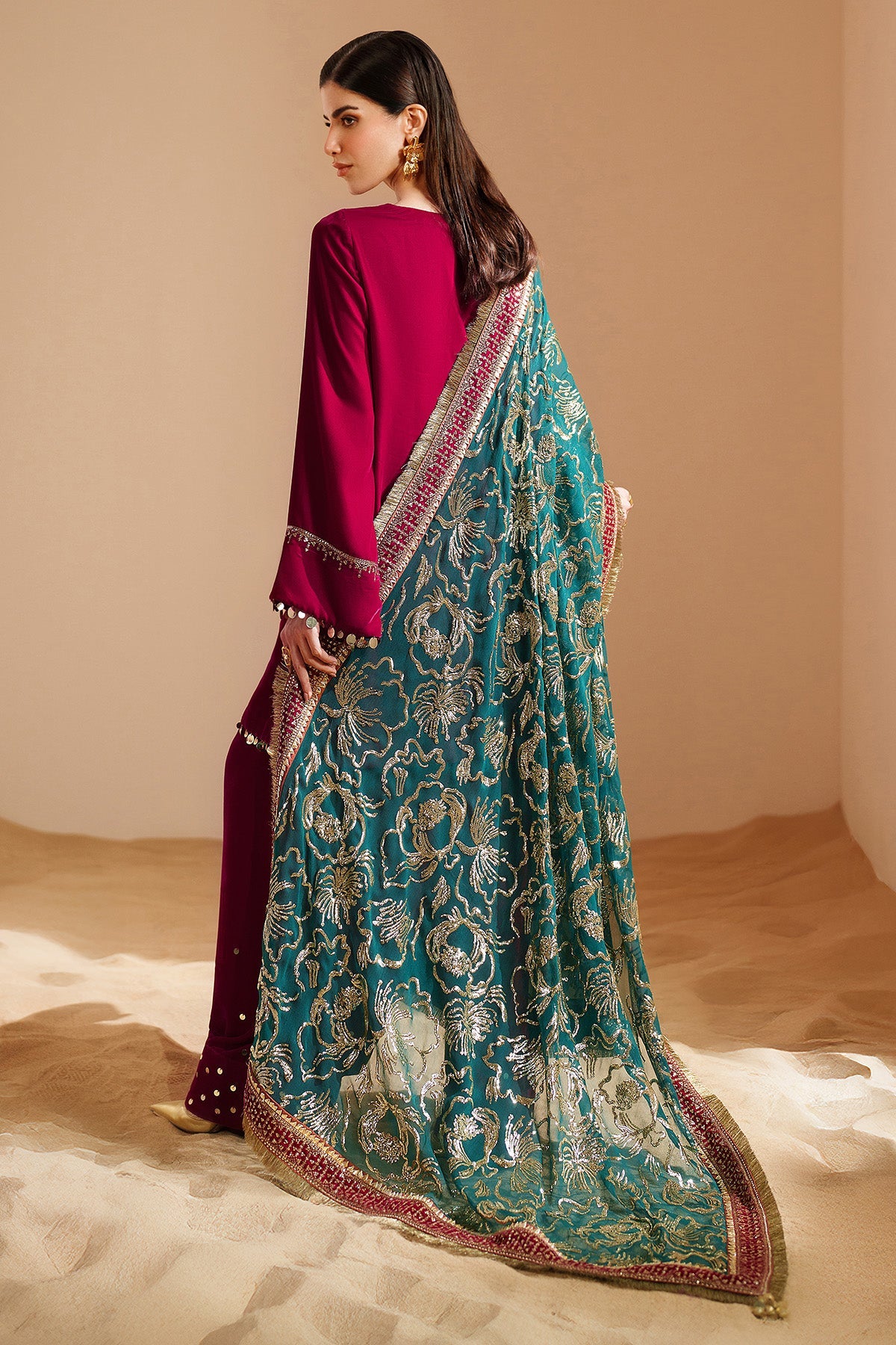 Embroidered Velvet Formal VVF D-9