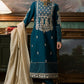 3 Piece Embroidered Suit | W-FB-WH-26-486001