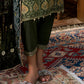 3 Piece Embroidered Suit | W-FB-WH-26-486004