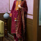 3 Piece Embroidered Suit | W-FB-WH-26-486005