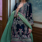 3 Piece Embroidered Suit | W-FB-WH-26-486010