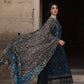 3-pc Unstitched Embroidered Printed Chiffon Collection VSL25-43