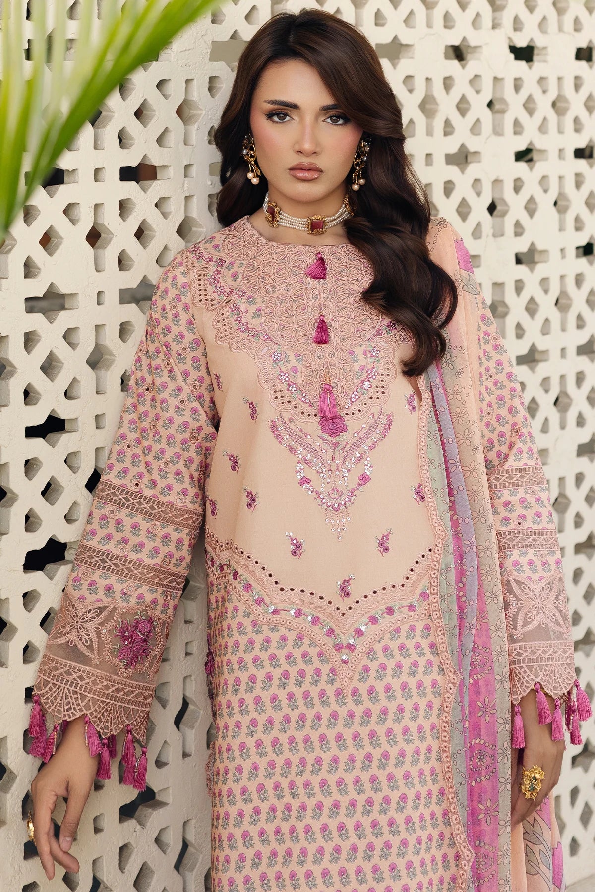 3-PC Unstitched Embroidered Lawn Collection CSN6-12