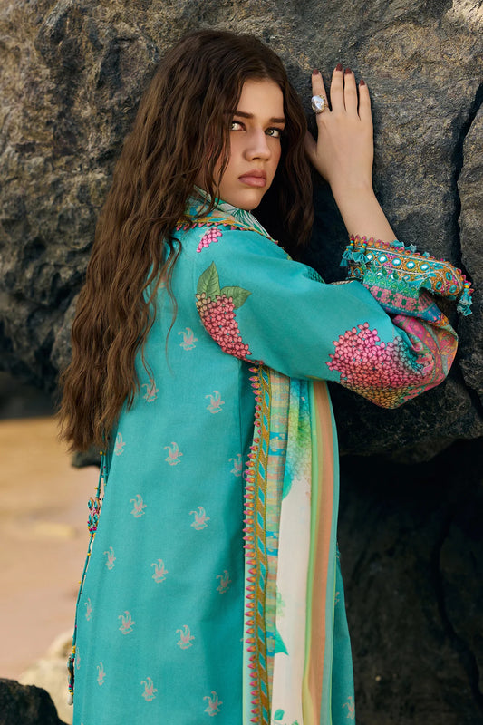 3-PC Unstitched Embroidered Lawn Collection CSN6-11