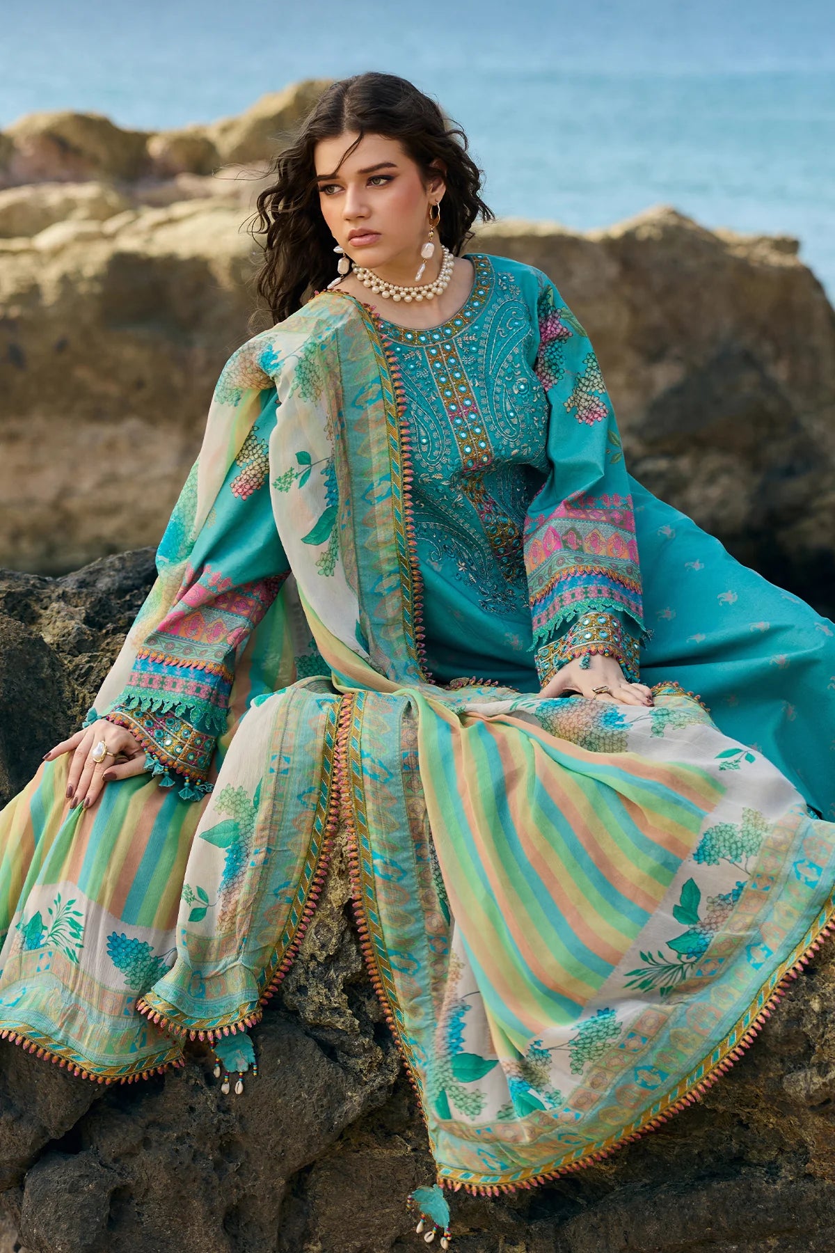3-PC Unstitched Embroidered Lawn Collection CSN6-11