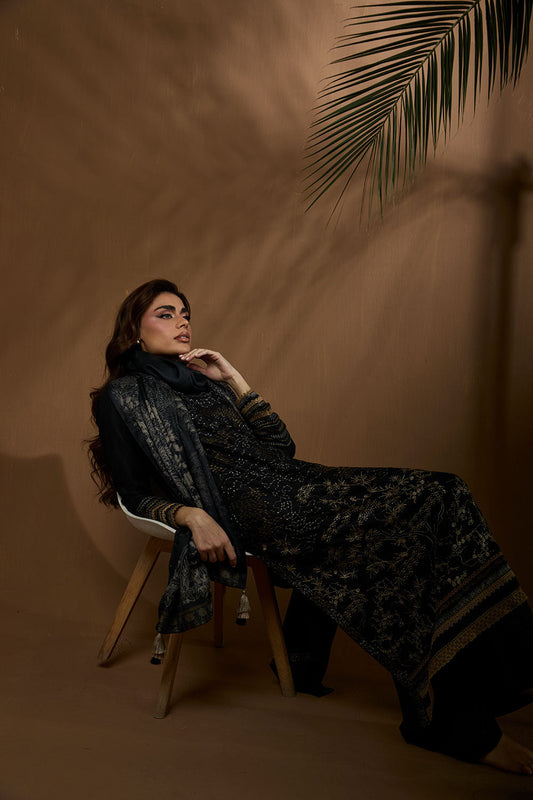 Design 1A Winter Shawl 2025 Unstitched