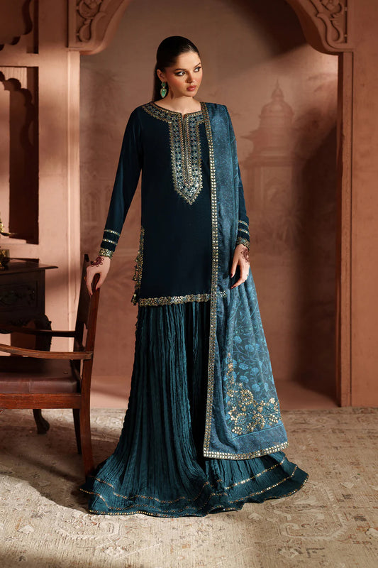 IV-64 Embroidered Velvet
